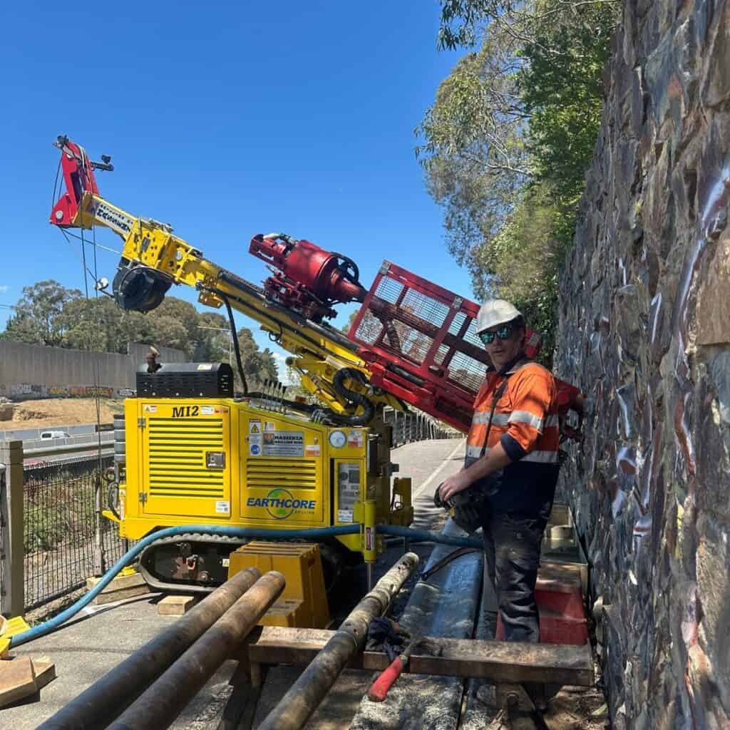 Mi2 2478 drill rig Massenza drilling rigs Job Site 2024