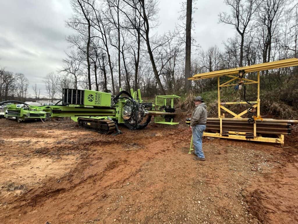 MM8 2508 drill rig Massenza drilling rigs Job Site 2024