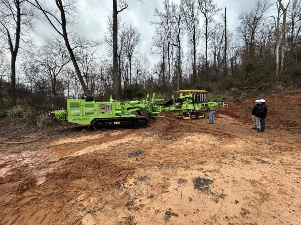 MM8 2508 drill rig Massenza drilling rigs Job Site 2024