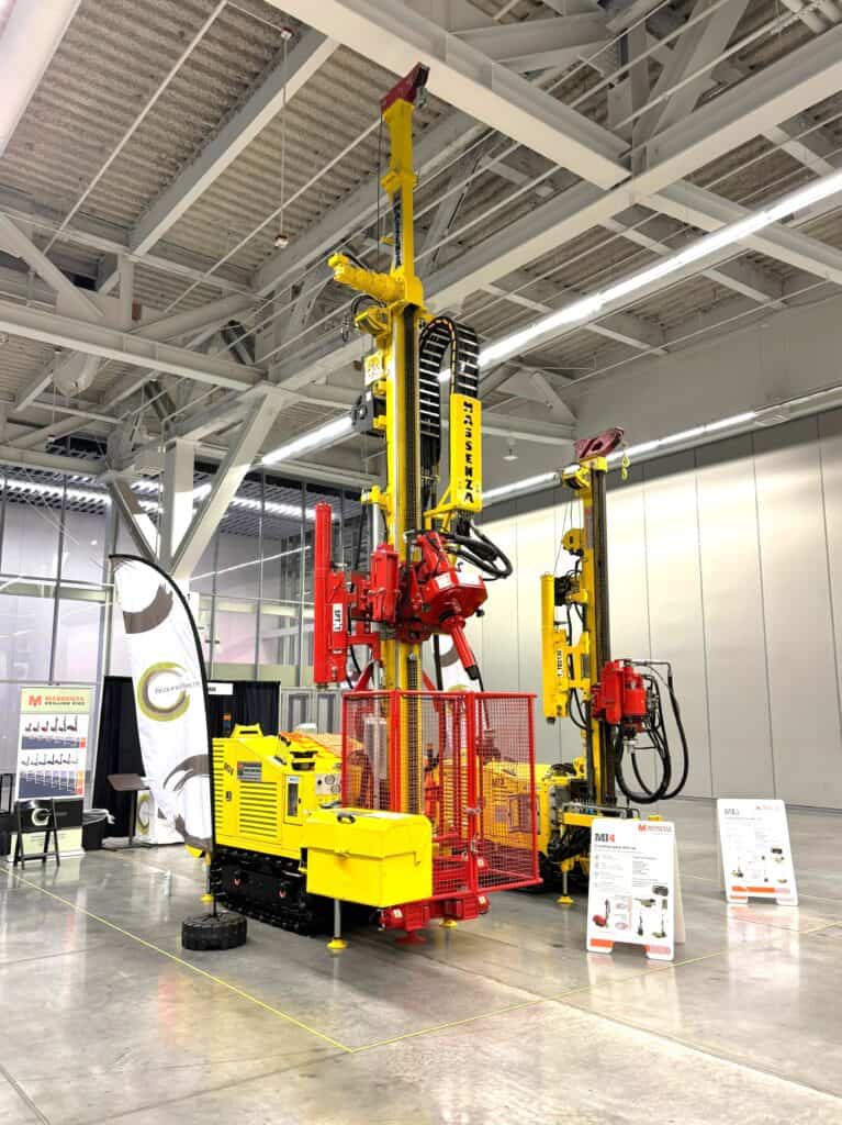 Massenza drilling rigs booth Drill Expo USA 2024