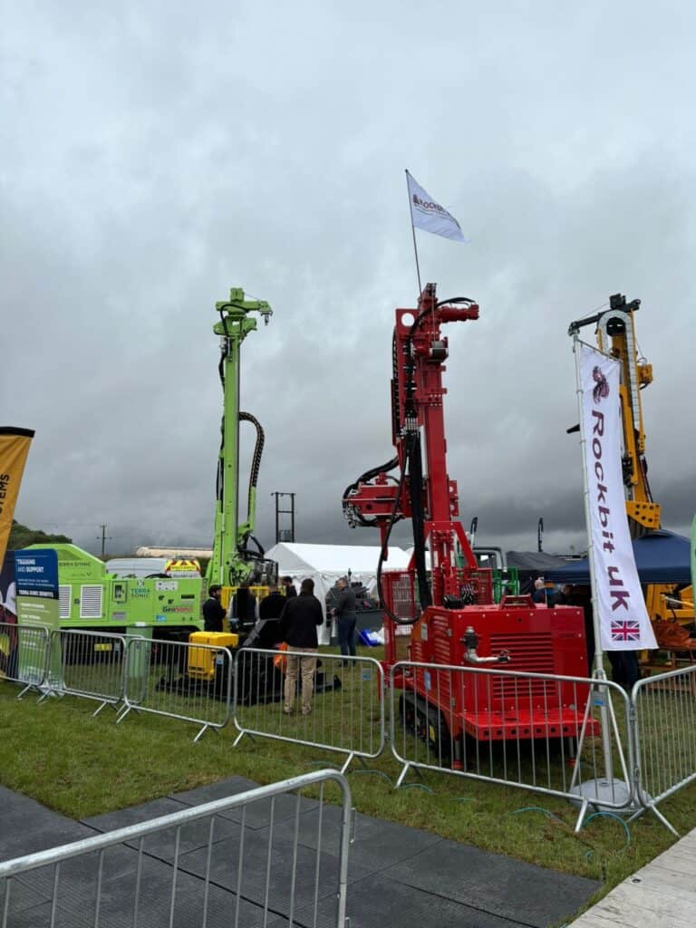 Massenza Drilling Rigs booth_Geotechnica_UK_2024